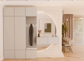 Předsíňová stěna Haga I 150 cm kašmír