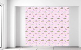 Gario Fototapeta Farebné princezny Materiál: Samolepiaca, Rozmery: 110 x 200 cm