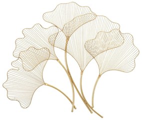 Kovová nástenná dekorácia 79x68 cm Leaf – Mauro Ferretti