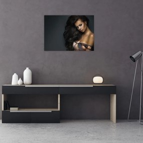 Obraz - Portrét zvodnej ženy (70x50 cm)