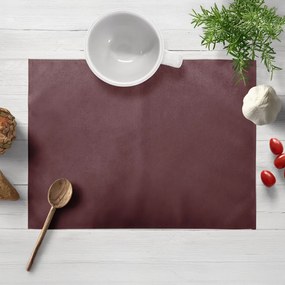 Biante Zamatové prestieranie na stôl Velvet Prémium SVP-019 Hnedofialové 30x40 cm