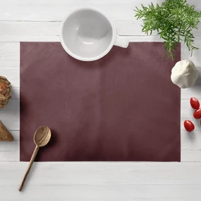 Biante Zamatové prestieranie na stôl Velvet Prémium SVP-019 Hnedofialové 35x45 cm