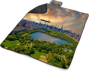 Sablio Plážová deka New York Central Park: 200x140 cm