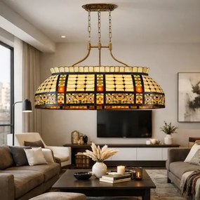 Luster do obývačky - hotela - reštaurácie Tiffany 115*34*141