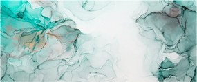 Obraz - Atramentová abstrakcia 2 (120x50 cm)