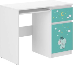 Wooden Toys Detský písací stôl N-33 SLONÍK