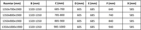Mexen Apia, sprchový kút s posuvnými dverami 135 (dvere) x 80 (stena) cm, 6mm číre sklo s pásikmi, chrómový profil, 840-135-080-01-20