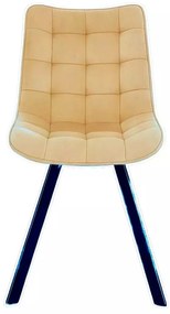 LuxuryForm DESIGN Jedálenská stolička ORLEN VELUR - béžová