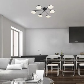 Rabalux 71063 - LED Prisadený luster MADI LED/24W/230V 3000K čierna