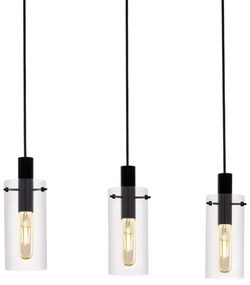 Eglo 97367 - Luster na lanku MONTEFINO 3xE27/60W/230V
