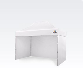 BRIMO Stan na Predaj 2 x 3 m SUPER Oceľ | Montáž za 2 min | BRIMO - s 3 stenami - Biela 8