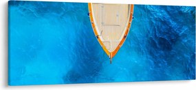 Obraz - Letná loď (120x50 cm)