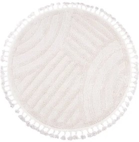 Koberec BERBER 9754 slonia kosť kruh