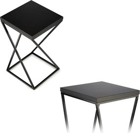 STOJAN NA KVETINÁČ LOFT7 40X24X24 CM ČIERNA