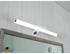LED Kúpeľňové zrkadlové osvetlenie LED/10W/230V 45 cm IP44 lesklý chróm