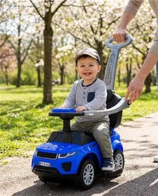 Detské hrajúce vozítko 3v1 Baby Mix Plus modré