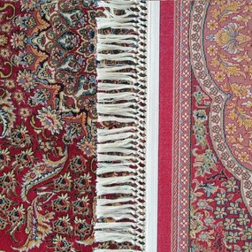 Exkluzívny červený koberec s krásnym vzorom Šírka: 150 cm | Dĺžka: 230 cm