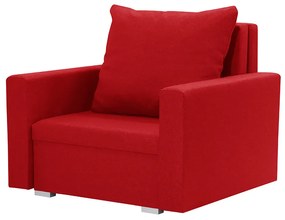 Kreslo MONDI s funkciou spania Červená