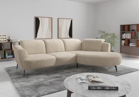 XXXLutz ROHOVÁ SEDAČKA, textil, piesková Sit & More - Sedačky - 000144018530