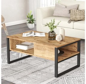 Konferenčný stolík 44,4x100 cm borovica atlantic