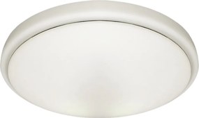 Stropné svietidlo Classic, 1x biele plastové tienidlo, w