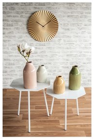Hodiny v zlatej farbe Karlsson Sensu, ø 50 cm