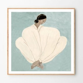 The Poster Club Plagát Meet Me At Jaurès by Sofia Lind 100x100cm