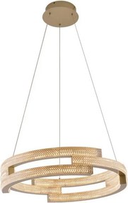 LED luster na lanku TARJA LED/36W/230V 3000/4000/6000K pr. 60 cm zlatý