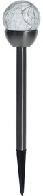 Sada solárnych LED lámp ProGarden 6 x 36 cm, 5 ks, nehrdz. oceľ, sklo