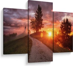 Obraz - Jamnik, Slovinsko (90x60 cm)