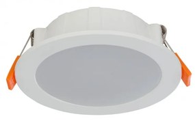 NOWODVORSKI LED podhľadové stropné svetlo do kúpeľne CL KOS, 8W, denná biela, 12,5 cm, okrúhle, biele
