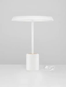 Moderná stolová lampa Ophelia Biela