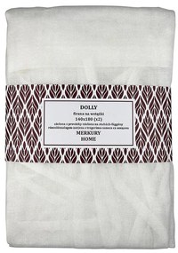 Záclona na stuhách Dolly polyester ecru 140x180 (x2) Merkury Home