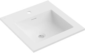 Mexen Otis, umývadlo na zapustenie 46 x 46,5 cm, biela matná, 25184501