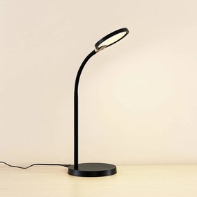 Lindby Binera LED stolná lampa, stmievač 3 stupne
