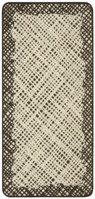 Protišmykový kuchynský koberec/ behúň Flex 19654/19 hnedý