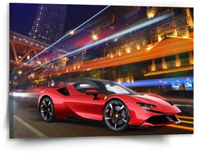 Sablio Obraz Ferrari na ulici - 150x110 cm