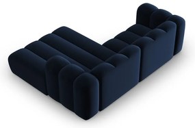 Tmavomodrá rohová pohovka (pravý roh) Lupine – Micadoni Home