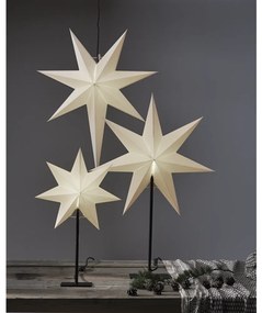 Star trading Stolná lampa hviezda FROZEN V.80 cm biela