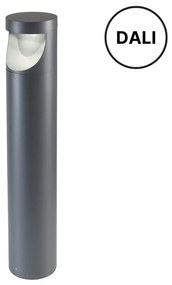 REDO 90501-DALI XWALK vonkajšie stojanové svietidlo/stĺpik SMD LED V800mm 12W 1558/1335lm 3000K IP65 tmavo šedá