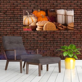 Obraz - Jesenné sušienky (120x50 cm)