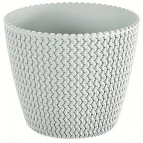 Kvetináč UH o160mm SPLOFY biely výška 132mm KLC