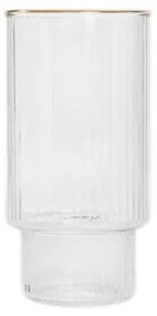 Pohár LYNN so zlatým okrajom 725777 400 ml