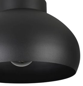 Eglo 900553 - Stropné svietidlo MOGANO 1xE27/40W/230V čierna