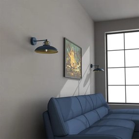 Brilagi - LED Nástenné svietidlo FLAMENGO 1xE27/60W/230V modrá