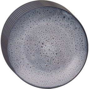Orion Sada keramických dezertných tanierov Glaze fialová 20,5 cm, 6 ks