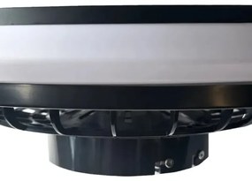 LED Stropné svietidlo s ventilátorom OPAL LED/48W/230V + diaľkové ovládanie