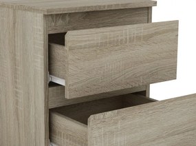 Skrinka /nočný stolík Carlos 402S, dub sonoma