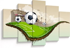 Obraz - Futbalové ihrisko (150x105 cm)