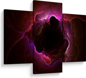 Obraz - abstrakcie mraku (90x60 cm)